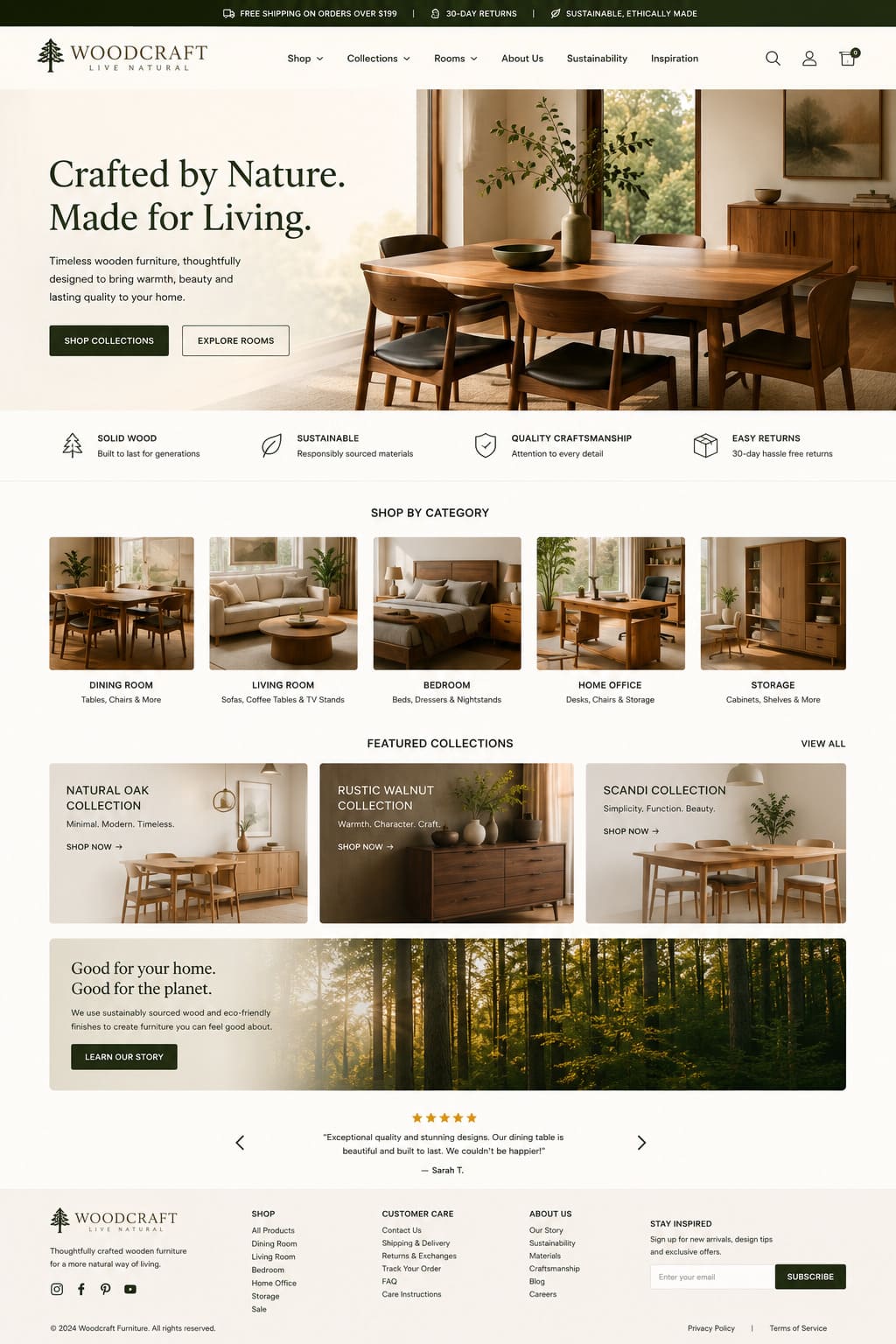 landing page